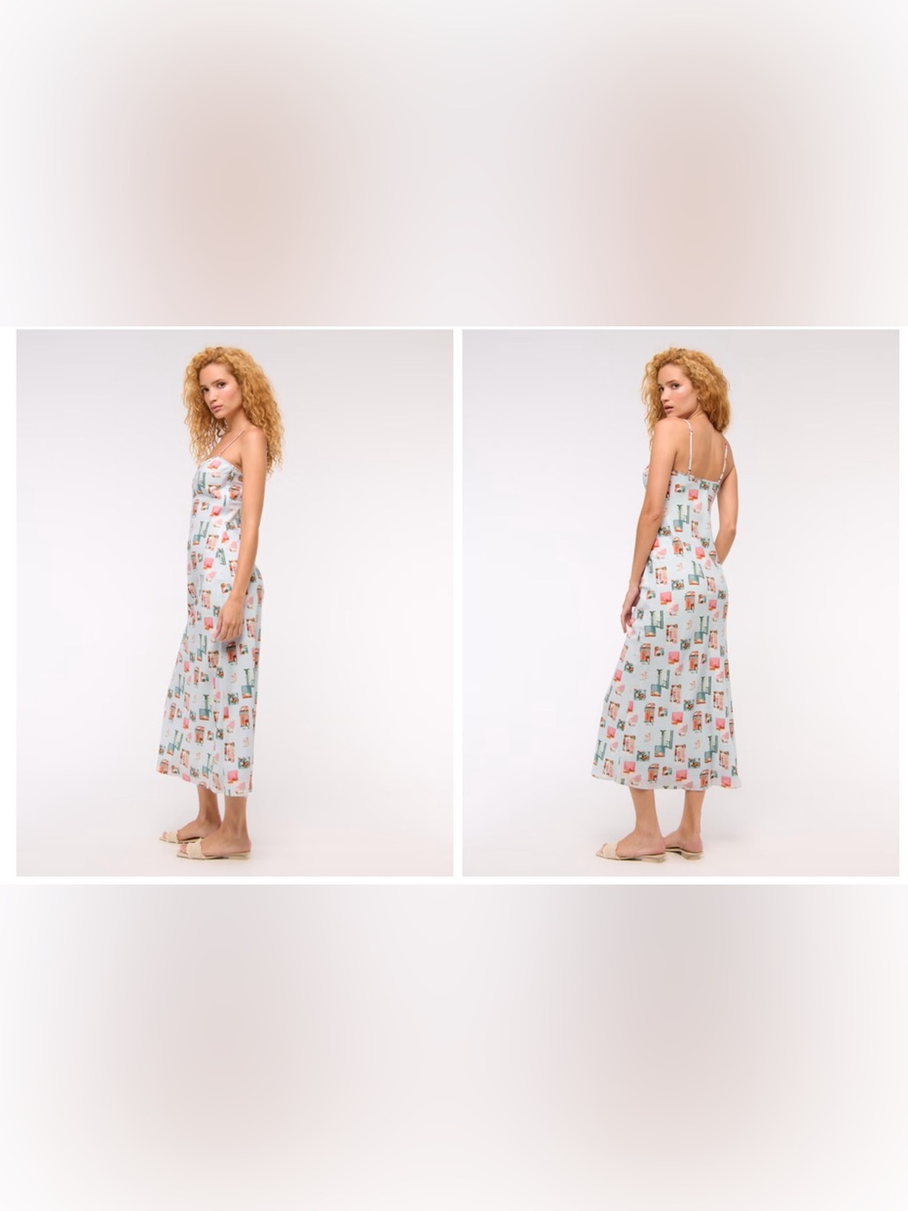 NWT. Abercrombie Slip Maxi Dress. Never worn.